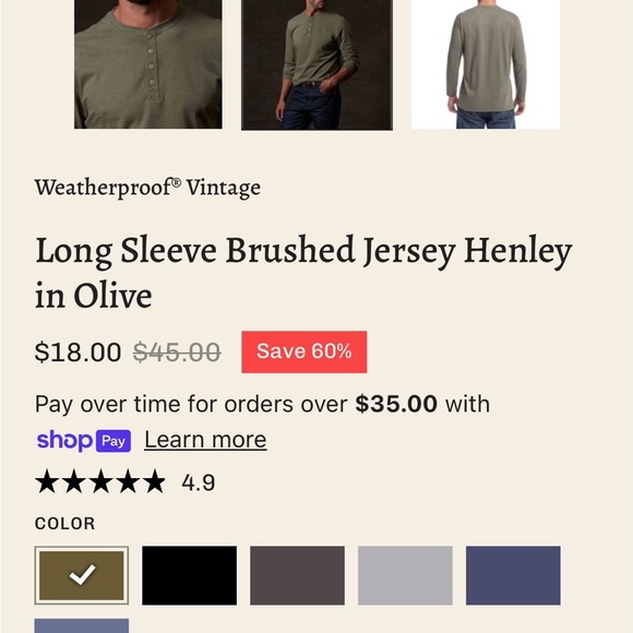 2 Henleys - Picture 6 of 6